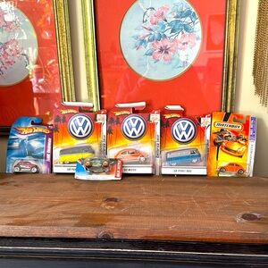 🚌🏁🚌🏁Hot Wheels and Matchbox Volkswagen Die-Cast Cars Set